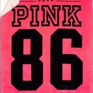 VS PINK Sherpa Blanket